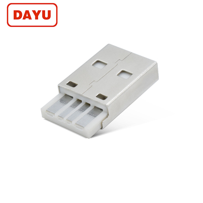 USB A公座短体大电流白胶20.5mm
