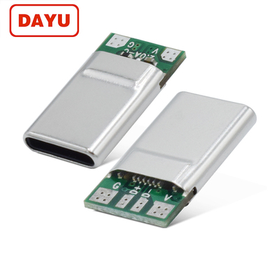 TYPE C插针款拉伸充电数据板